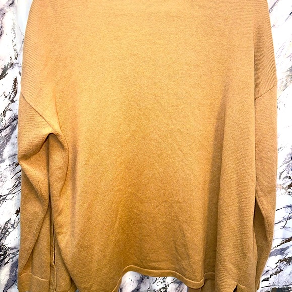 Issac Mizarahi Live - Light Academia style Chestnut color Cardigan Sweater - Picture 2 of 5